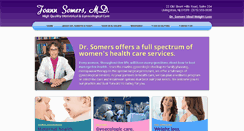 Desktop Screenshot of joannsomersmd.com